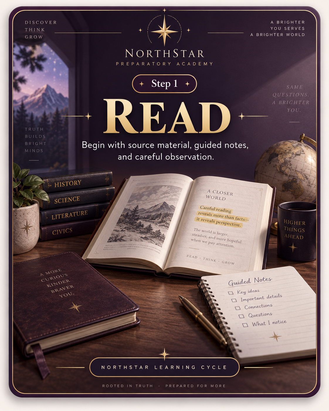 Northstar Learning Cycle Step 1 - Read