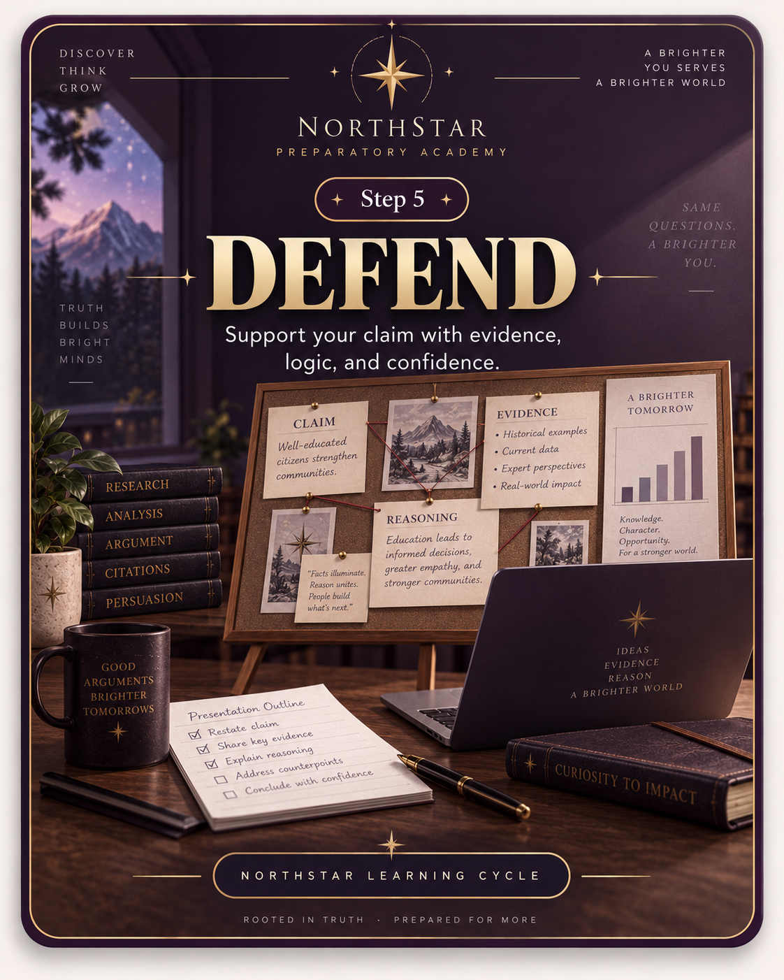 Northstar Learning Cycle Step 5 - Defend
